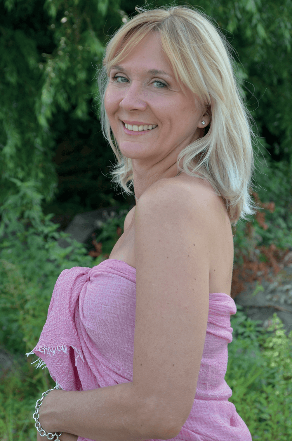 Stefania Luppi Sorrisi in rosa